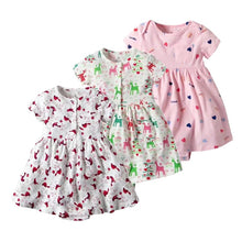 Load image into Gallery viewer, Summer clothes for girls pink baby clothing