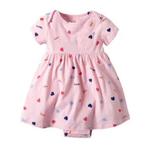 Load image into Gallery viewer, Summer clothes for girls pink baby clothing